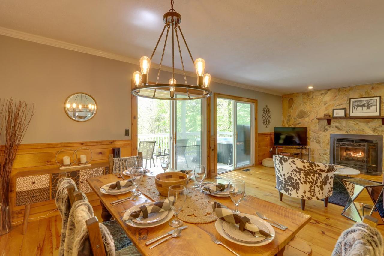 Vila Blue Ridge Getaway With Hot Tub And Seasonal View! Exteriér fotografie