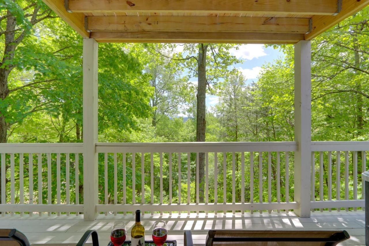 Vila Blue Ridge Getaway With Hot Tub And Seasonal View! Exteriér fotografie